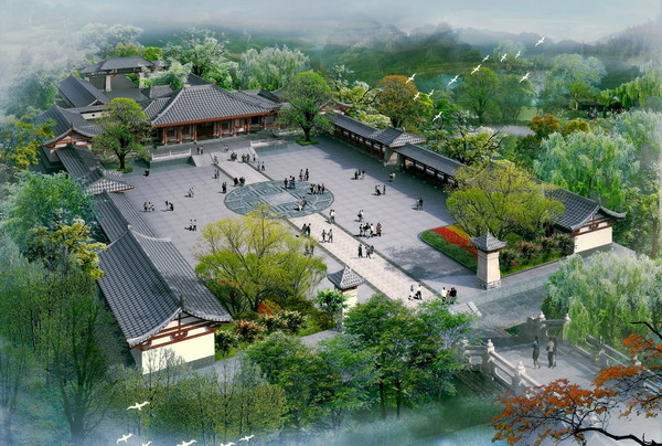 杜甫故里圖 杜甫故里圖